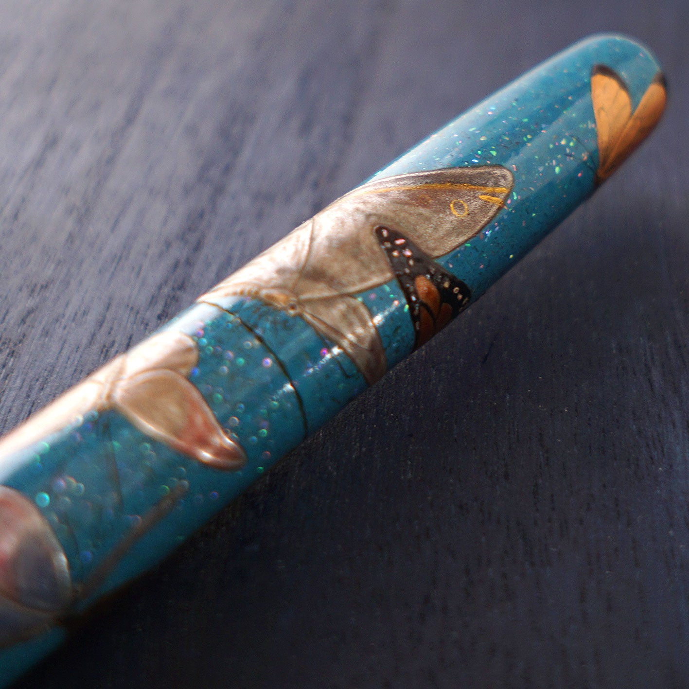 seY 蒔絵 makie fountain pen /Butterfly Dance 万年筆 (M010)