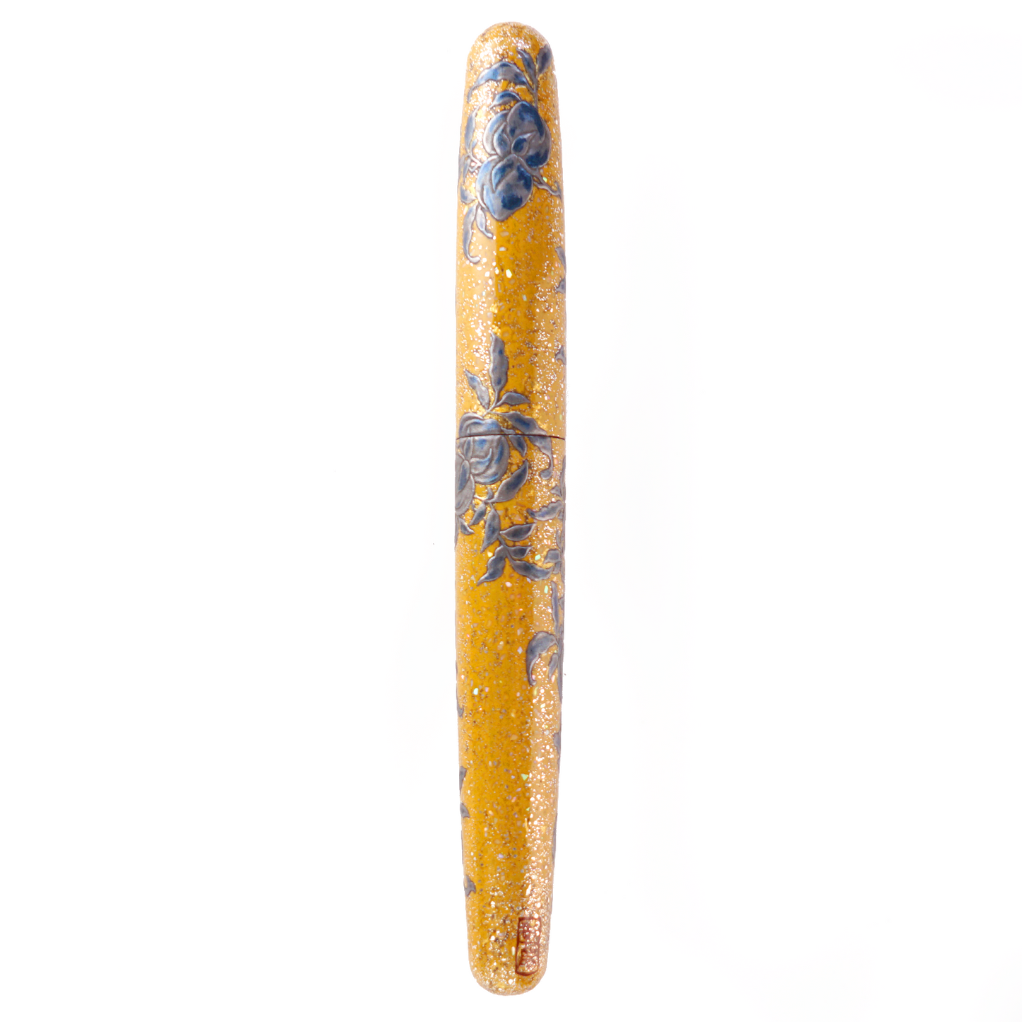 seY   蒔絵  makie fountain pen  /Blue pomegranate  (M05)