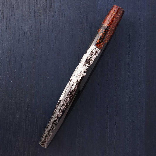 seY   卵殻  rankaku fountain pen  / A waterfall in the dark of night (R003)
