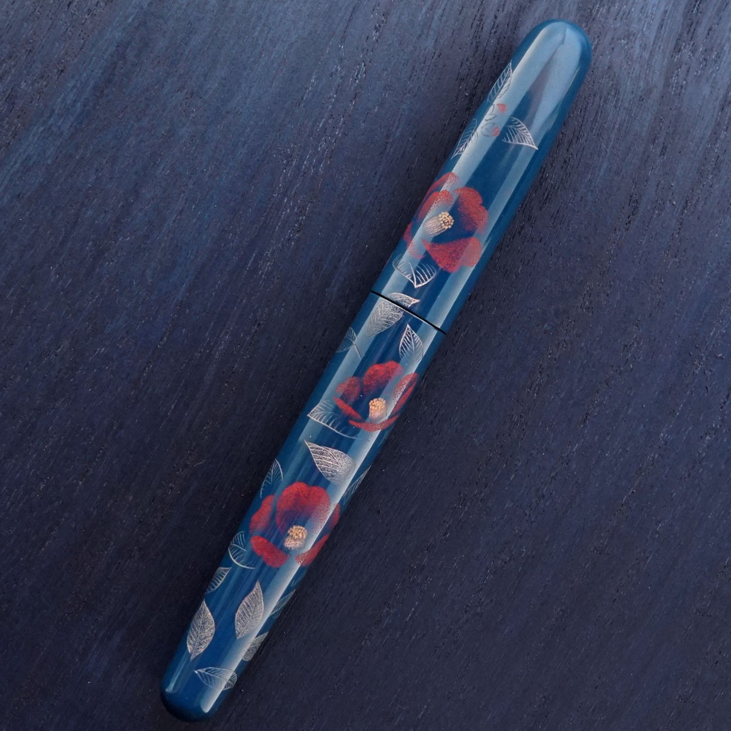 saY 沈金 Chinkin Fountain Pen / Tsubaki (C01)