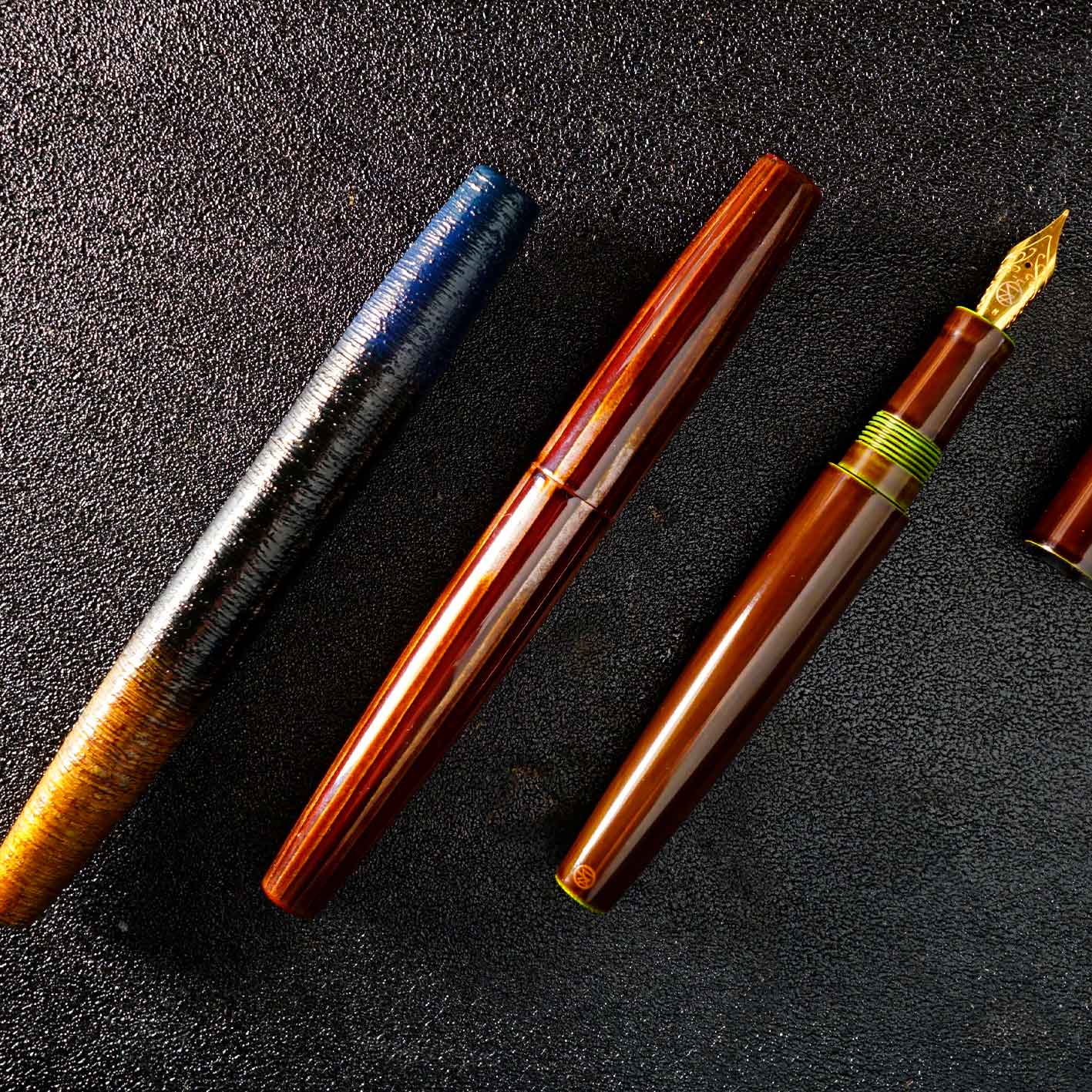 seY 溜塗 tamenuri fountain pen 万年筆 (CS004)