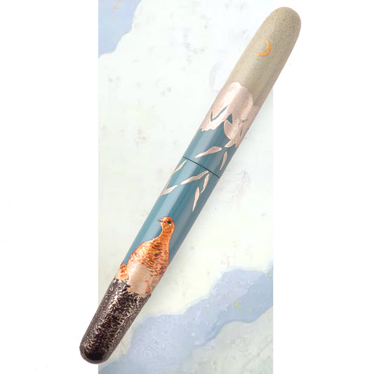 seY 蒔絵 Maki-e Fountain Pen / Ptarmigan (M27)