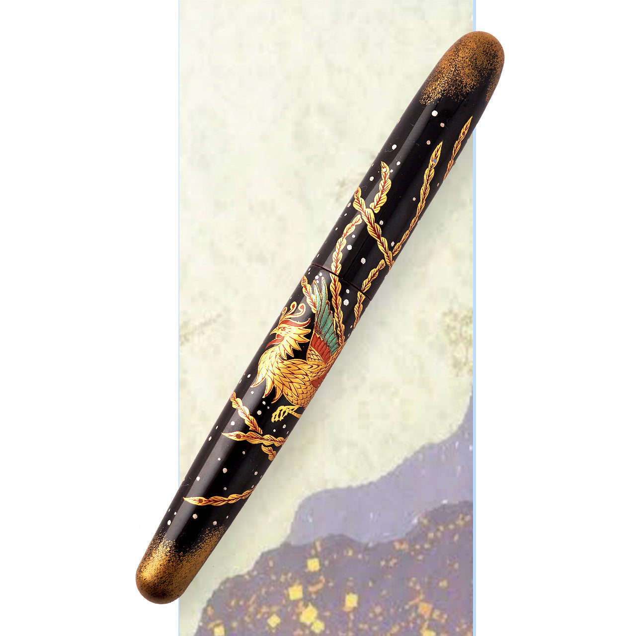 seY 蒔絵 Maki-e Fountain Pen / Phoenix (M11)