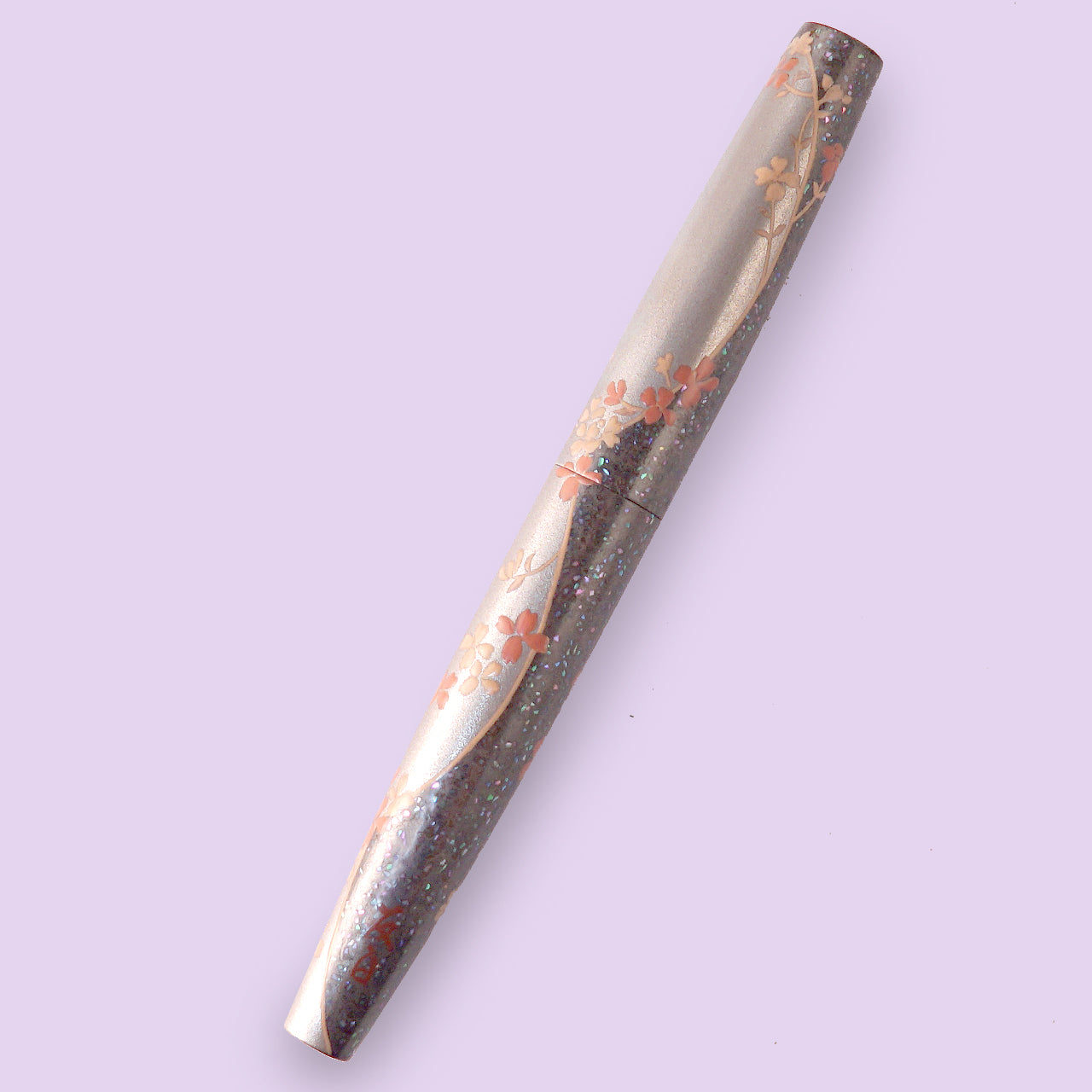 seY 蒔絵 Maki-e Fountain Pen / Fluttering Sakura in April (M17)