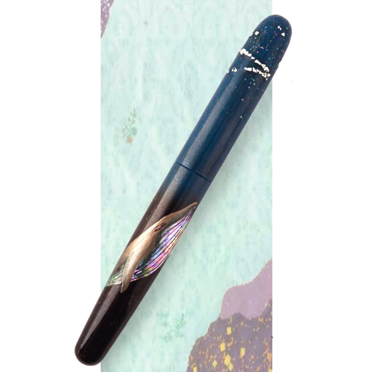 seY 蒔絵 Maki-e Fountain Pen / Kujira (M28)