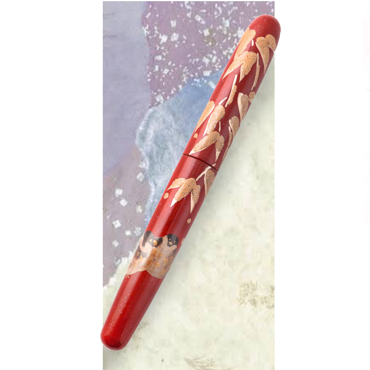 seY 蒔絵 Maki-e fountain pen  /  Hatsuyuki（M31）