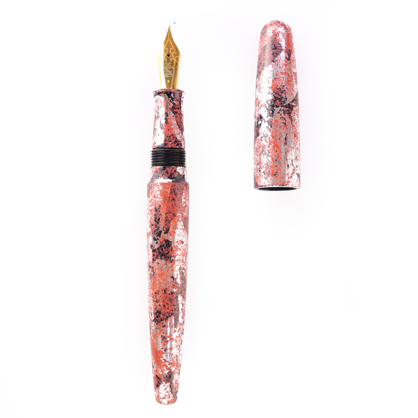 seY  箔散し　Haku-chirashi  fountain pen  /Haku- pink / ka008