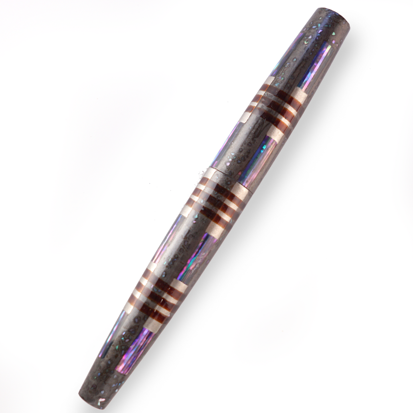 seY   螺鈿  raden fountain pen  /Raden Crossing /　（r03)