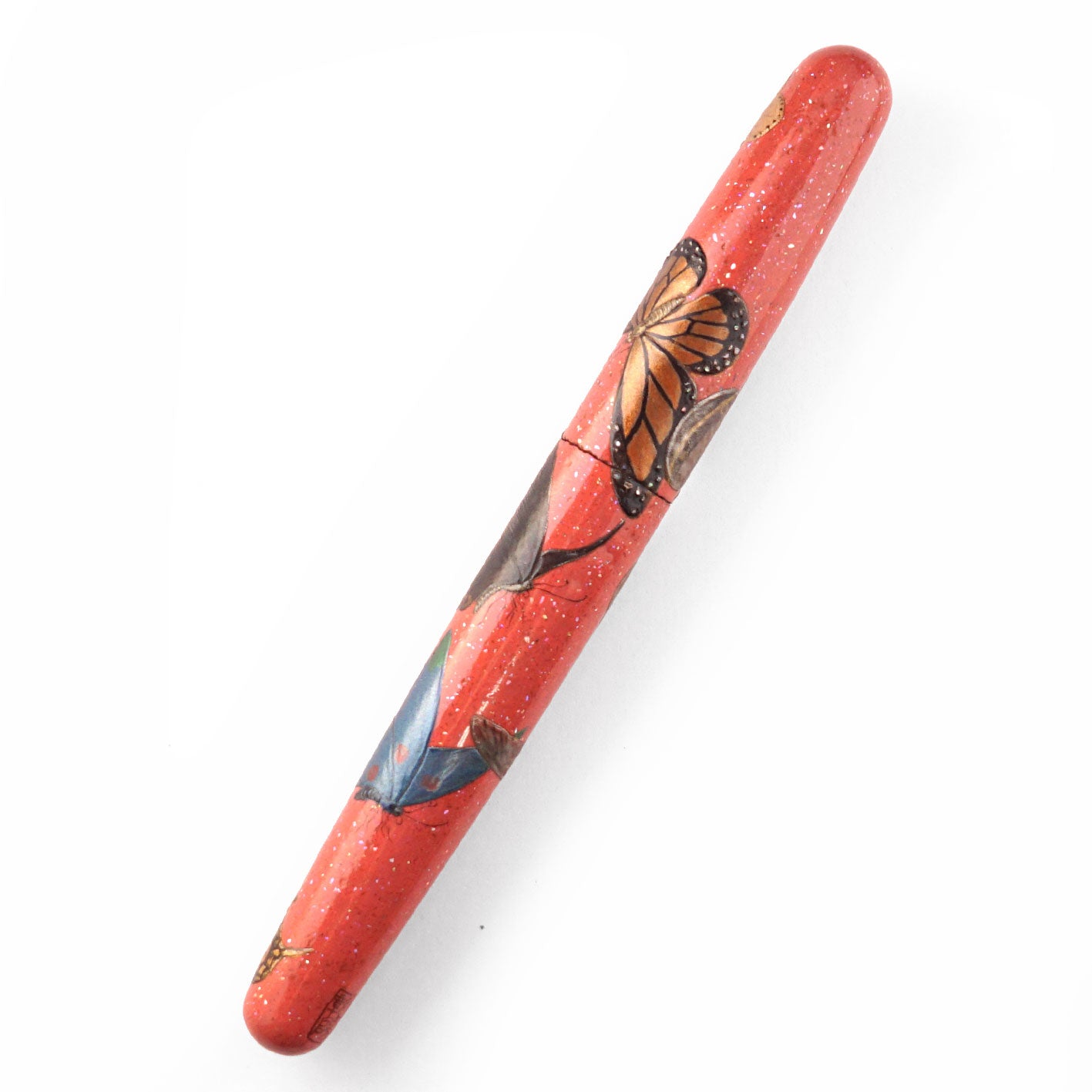 seY   蒔絵  makie fountain pen  /Butterfly Dance  万年筆　（M010）