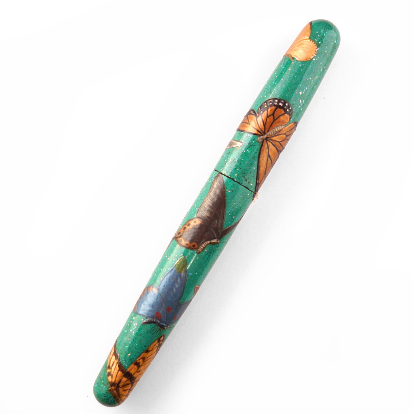 seY   蒔絵  makie fountain pen  /Butterfly Dance  万年筆　（M010）