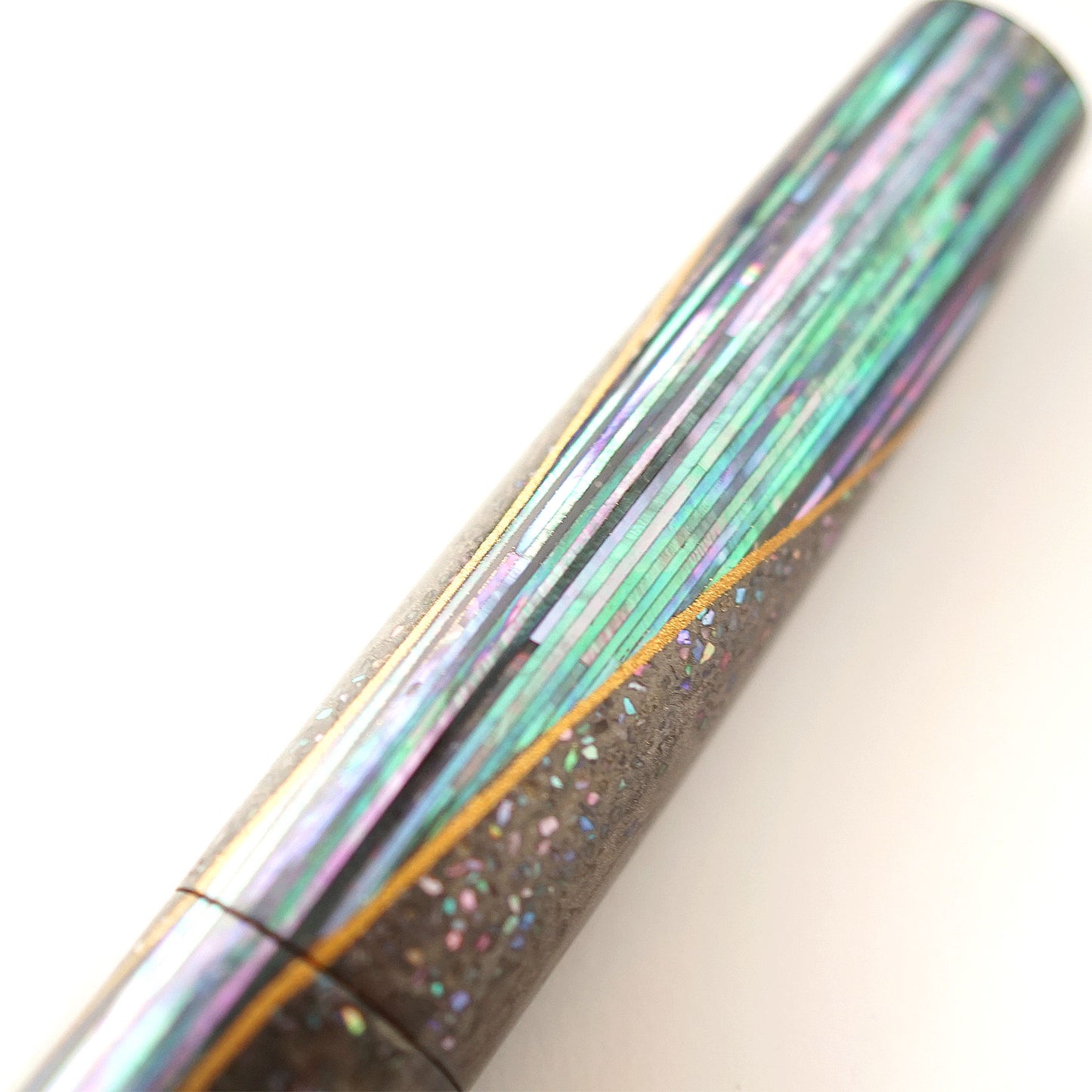 seY   螺鈿  raden fountain pen  /Raden milky way の天の川 /　（r01）